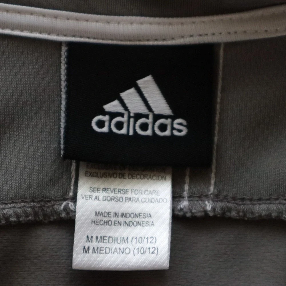 Columbia Lions Jacket Youth Medium 10-12 Adidas Full Zip Activewear Track‎ Gray